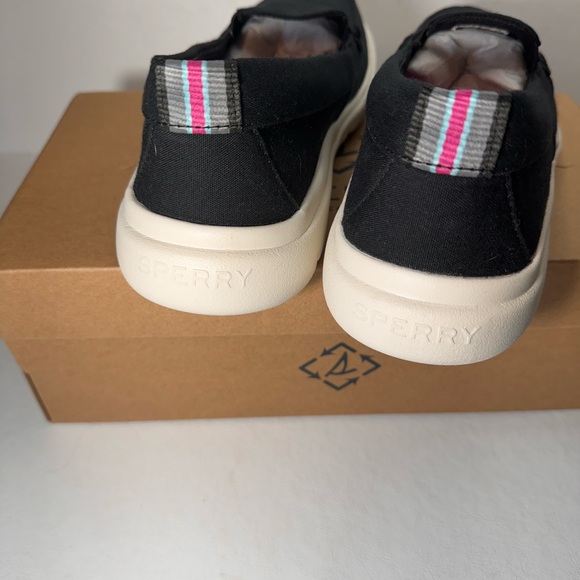 Sperry women’s canvas slip on casual classic summer comfy vacation lightweight - Picture 5 of 8